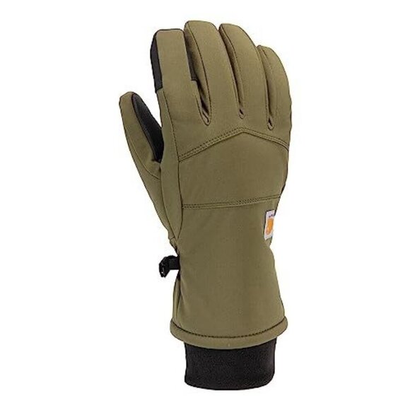 Carhartt Women's SM Storm Defender Insulated Softshell Gloves - Basil - GL0811 - Picture 1 of 4